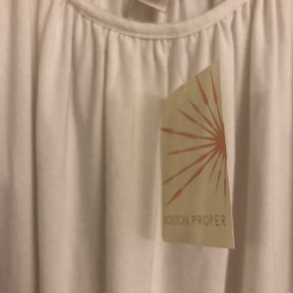 Boston Proper White Top - Picture 5 of 6